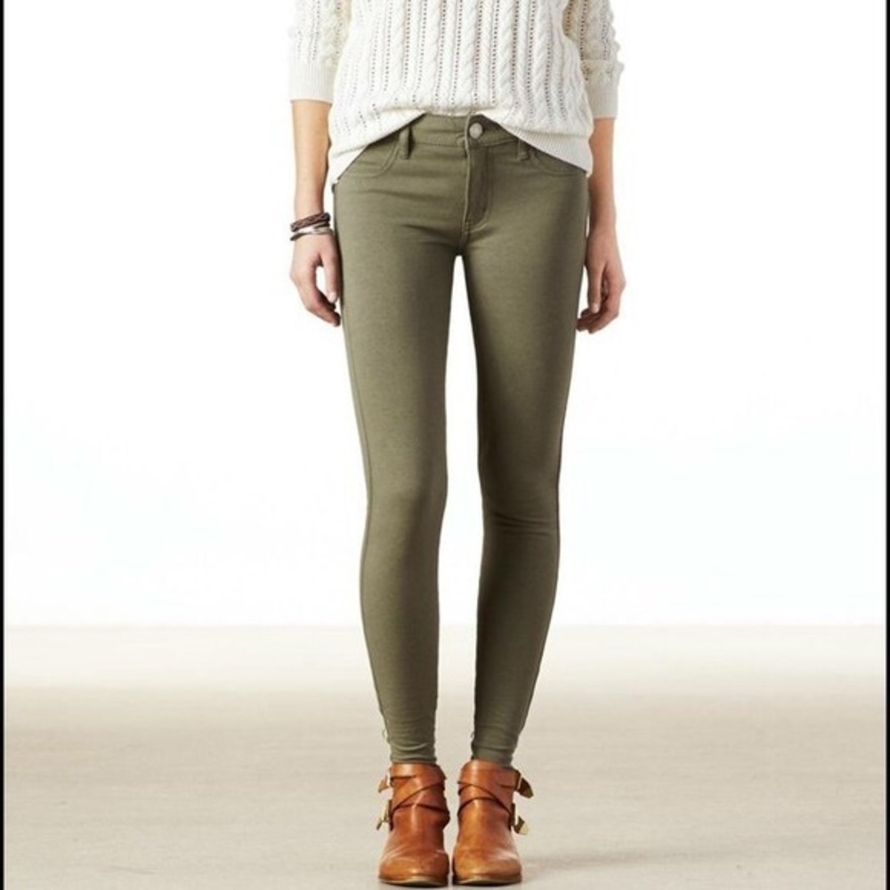 🧐 BOGO FREE AEO Super Stretch X Jegging Pants